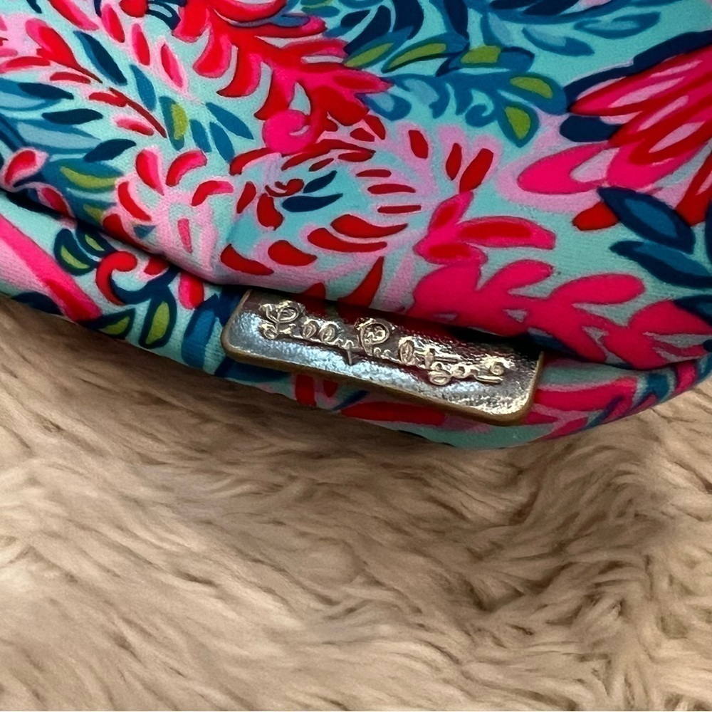 Lilly Pulitzer Insulated Wine Bag in Blue Surf Flim Flam - Picture 5 of 5
